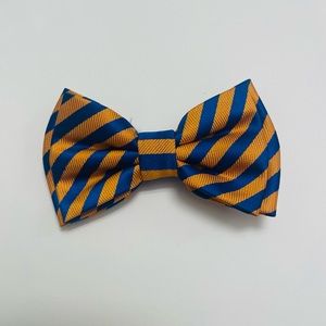 Hair Bow Tie Silk Hair Clip Vintage Preppy